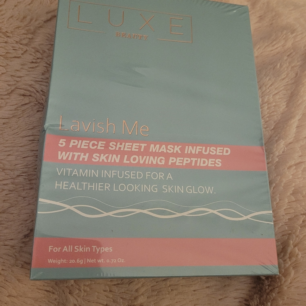 Luxe Beauty 5 piece sheet masks